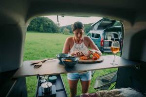 Campervan, K+che, Arbeitsfläche