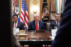 Trump sagt, man müsse den Demokraten "einen kleinen Vorgeschmack ihrer eigenen Medizin geben".