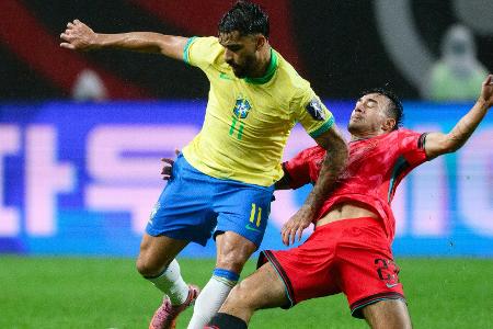 Gladbachs Castrop geht mit Südkorea gegen Brasilien unter