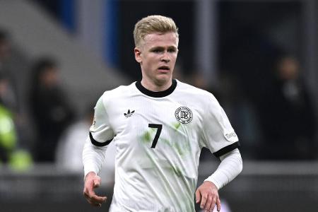 Jonathan Burdkardt (ab 62.) - Note: 3,0 - Strahlte gerade im Verbund mit Wirtz reichlich Spielfreude in der Schlussphase aus. Hatte in der Nachspielzeit sogar noch zwei Top-Chancen, die er ausließ. Sonst hätte es ein perfekter Jokerauftritt für den Frankfurter werden können.