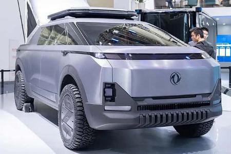 Dongfeng Elektro-Pick-up Konzeptstudie Cybertruck-Kopie