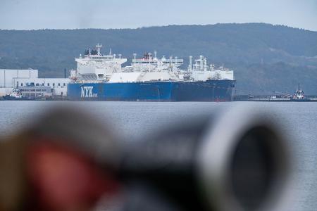 Über die Ostsee kam zuletzt wieder weniger LNG an Deutschlands Küste. 
