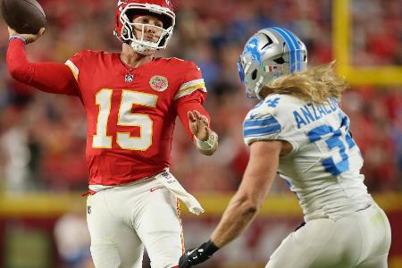Überragender Mahomes: Chiefs besiegen Lions Überragender Mahomes: Chiefs besiegen Lions