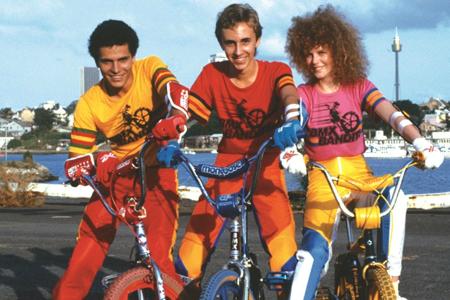 ... als rotwangige BMX-Göre