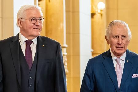 Bestätigt! Frank-Walter Steinmeier besucht König Charles im Dezember Bestätigt! Frank-Walter Steinmeier besucht König Charles im Dezember