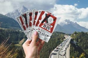 10/2025 Österreich Autobahn Maut Vignette