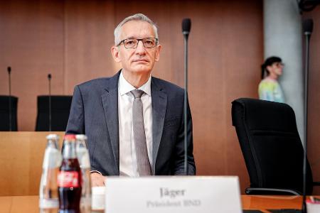 BND-Präsident Martin Jäger warnt vor einer Eskalation mit Russland: 