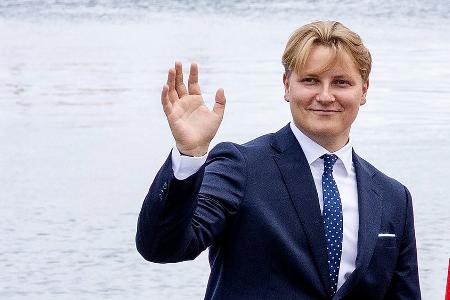 Sverre Magnus von Norwegen erkundet das Leben in Italien Sverre Magnus von Norwegen erkundet das Leben in Italien