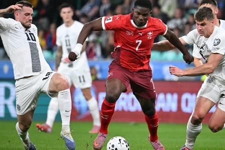 WM-Quali: Schweiz gibt erste Punkte ab WM-Quali: Schweiz gibt erste Punkte ab
