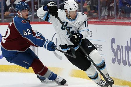 NHL: Peterka trifft erstmals für Utah NHL: Peterka trifft erstmals für Utah