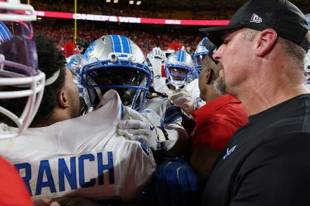 Lions-Safety Branch von der NFL für ein Spiel gesperrt