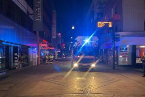 Mit zwei Löschzügen war die Feuerwehr zum Westenhellweg ausgerückt