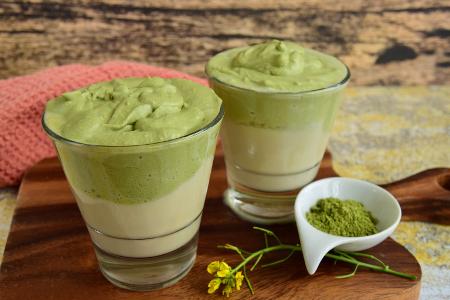 Dalgona Matcha