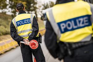 Symbolfoto "Grenzkontrolle". Das Bild ist für redaktionelle Zwecke freigegeben; Quelle: Bundespolizei.