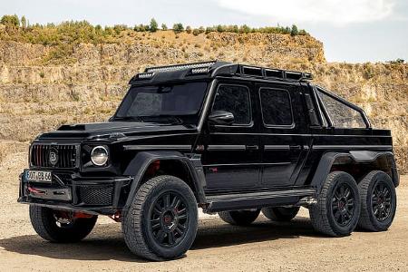 Brabus XLP 800 6x6 Adventure Pick-up Mercedes G-Klasse Brabus XLP 800 6x6 Adventure Pick-up Mercedes G-Klasse