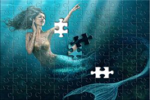 Puzzle: Meerjungfrau
