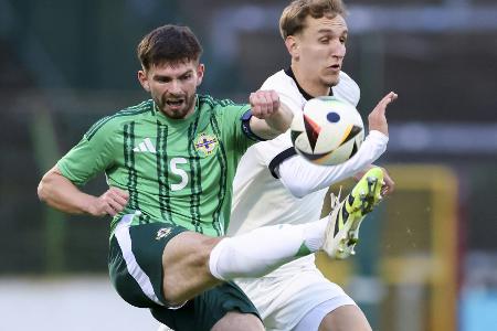 Auch U21 nach Arbeitssieg in Nordirland wieder auf Kurs