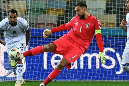 Italien gewinnt Hochsicherheits-Spiel gegen Israel mühsam Italien gewinnt Hochsicherheits-Spiel gegen Israel mühsam