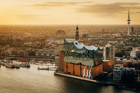 Skyline von Hamburg