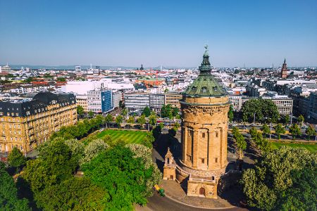 Skyline von Mannheim
