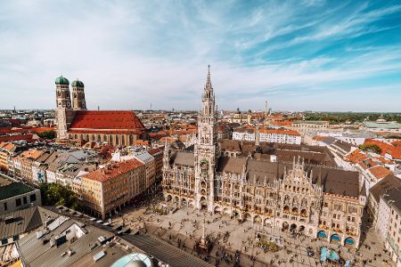 Skyline von München