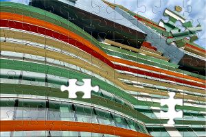 Puzzle: Moderne Architektur in der Innenstadt