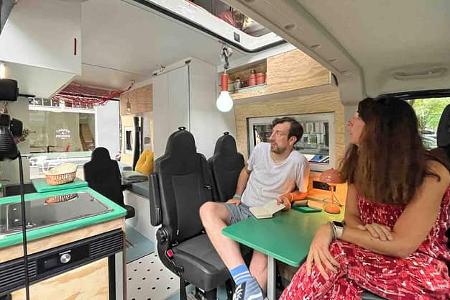 Vansky, Campingbus, Familie