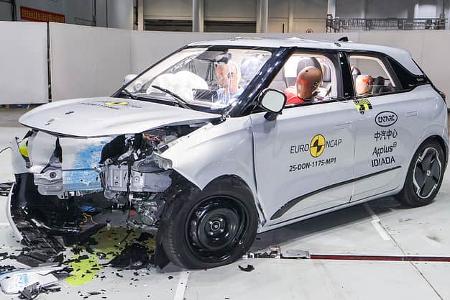 EuroNCAP-Crashtest Donfgeng Box EuroNCAP-Crashtest Donfgeng Box