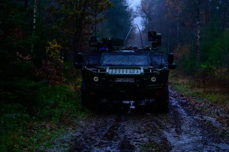 Ein Spähwagen vom Typ Fennek. (Symbolbild) Ein Spähwagen vom Typ Fennek. (Symbolbild)
