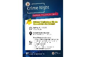 Crime Night am 14.11.2025 bei der PD Neuwied