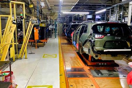 04/2025 Stellantis Jeep Werk Fabrik Belvidere Illinois