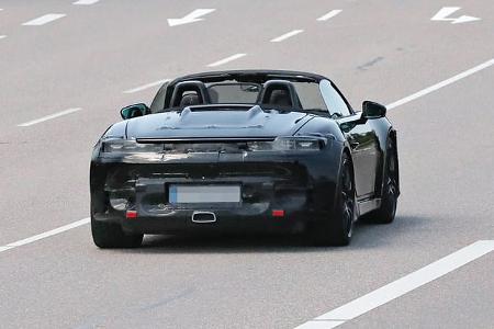 Erlkönig Porsche 718 Boxster EV