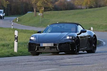 Erlkönig Porsche 718 Boxster EV
