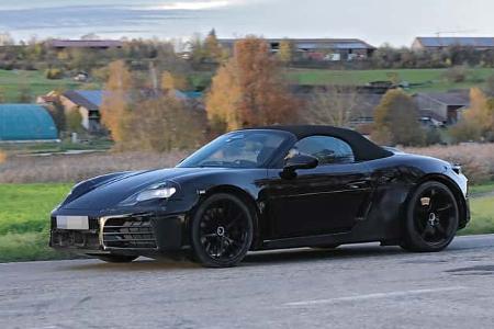 Erlkönig Porsche 718 Boxster EV