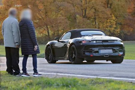 Erlkönig Porsche 718 Boxster EV