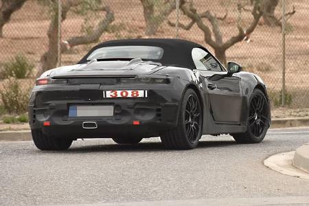 Erlkönig Porsche 718 Boxster EV (983)