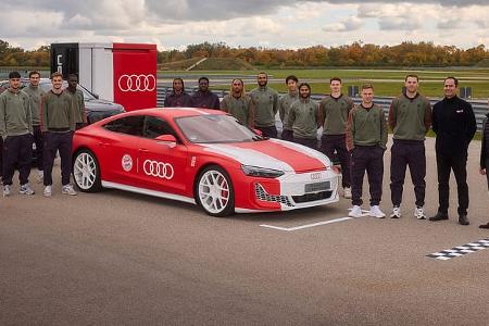 Audi Dienstwagen FC Bayern 2025 Audi Dienstwagen FC Bayern 2025
