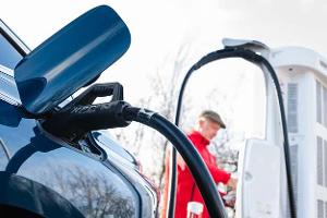 Audi S6 e-Tron Sportback, Ladesäule