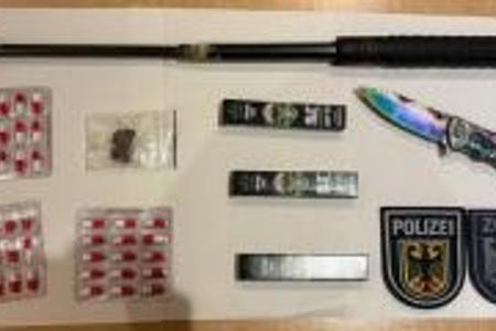 Sichergestellte Gegenstände aus Elmshorn
Bild: Bundespolizei