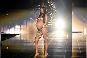 "Victoria's Secret Show": Hochschwangere Jasmine Tookes im Nacktkleid