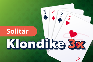 Klondike Triple Solitär