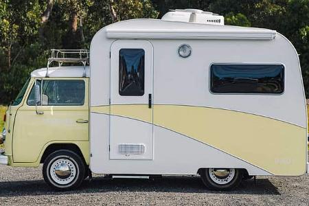 Retro RV Birdy, Wohnmobil, VW T2, Retro