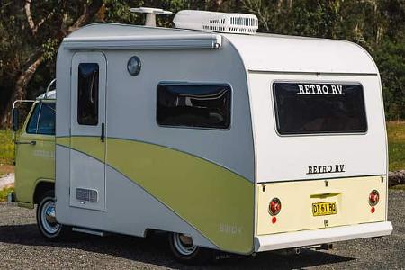 Retro RV Birdy, Wohnmobil, VW T2, Retro