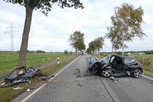 Foto 2, Verkehrsunfall B495