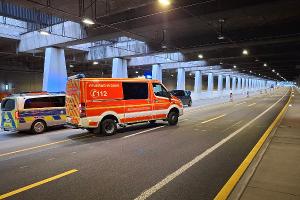 Rauchentwicklung im Tunnel