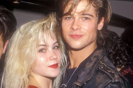 Christina Applegate und Brad Pitt