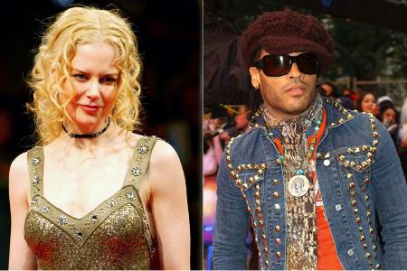 Nicole Kidman und Lenny Kravitz