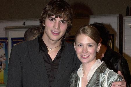 Ashton Kutcher und January Jones