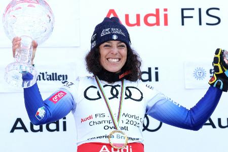 Ski alpin: Brignone-Comeback bis Olympia fraglich Ski alpin: Brignone-Comeback bis Olympia fraglich