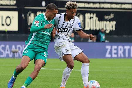 Hattrick von Ebnoutalib: Elversberg zurück an der Spitze